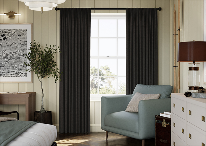 Erin, Pewter - Made to Measure Curtains - Image 3